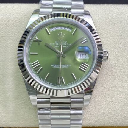 1:1 SUPER REPLICA ROLEX DAY DATE M228239-0033 EW FACTORY STAINLESS STEEL STRAP