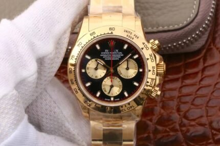 1:1 SUPER REPLICA ROLEX DAYTONA COSMOGRAPH M116508-0009 JH FACTORY BLACK DIAL