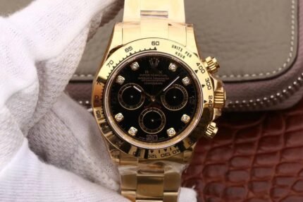 1:1 SUPER REPLICA ROLEX DAYTONA COSMOGRAPH M116508-0008 JH FACTORY STAINLESS STEEL BEZEL