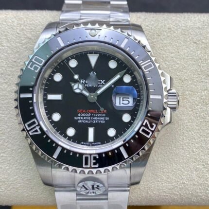 1:1 SUPER REPLICA ROLEX SEA DWELLER 126600 50TH ANNIVERSARY 2018 AR FACTORY BLACK DIAL